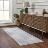 Gael Blue Boutique Washable Rug - Ornate Home