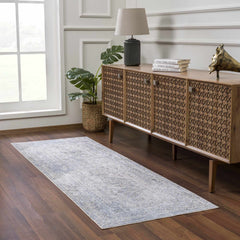Gael Blue Boutique Washable Rug - Ornate Home
