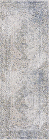 Gael Blue Boutique Washable Rug - Ornate Home