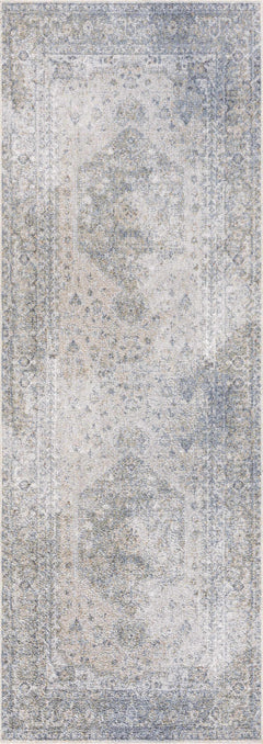 Gael Blue Boutique Washable Rug - Ornate Home