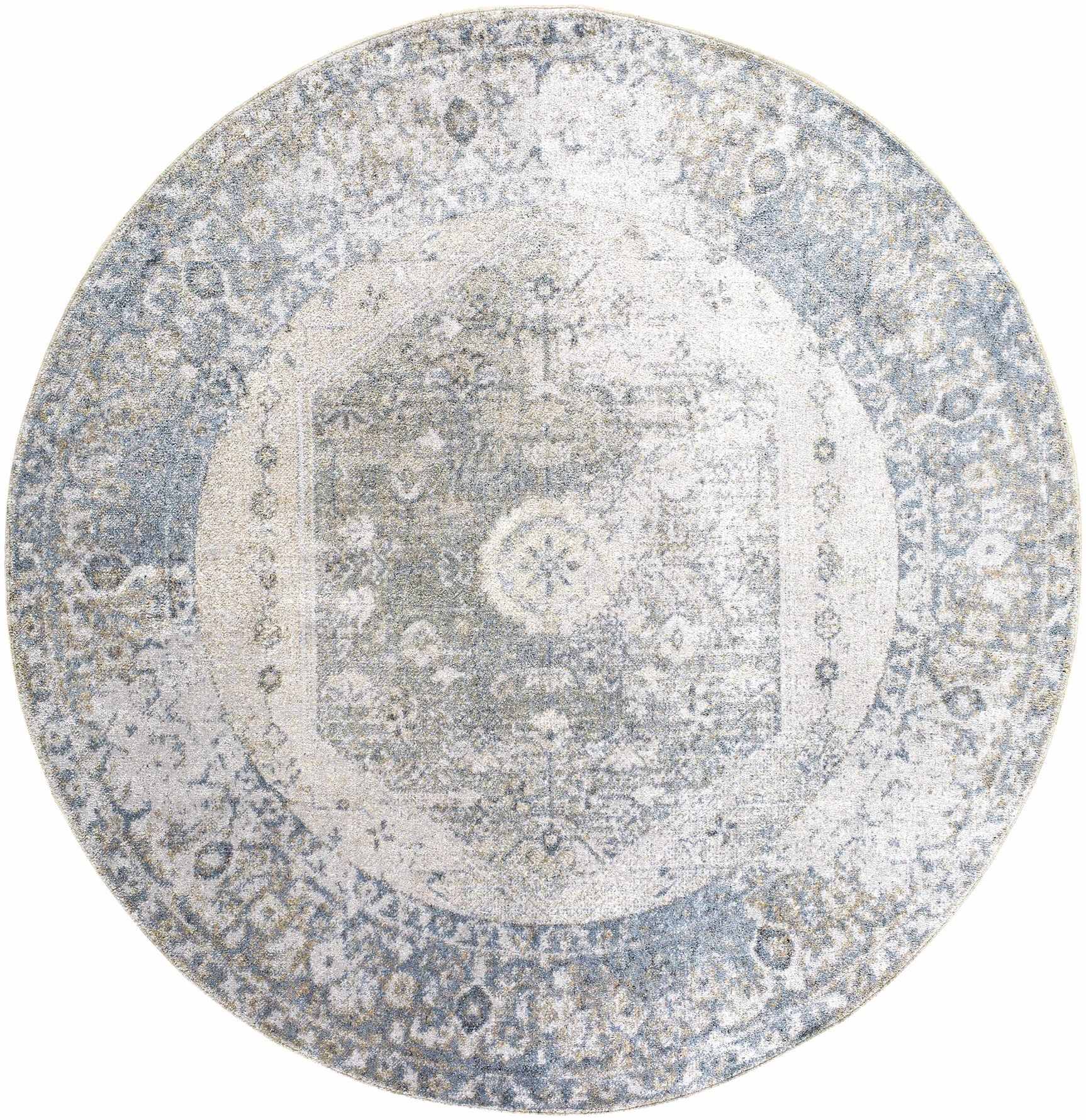 Gael Blue Boutique Washable Rug - Ornate Home