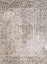 Gael Cream Washable Area Rug - Ornate Home