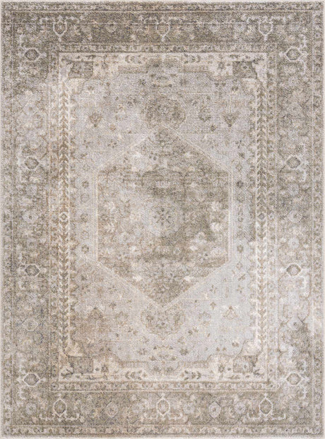 Gael Cream Washable Area Rug - Ornate Home