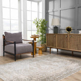 Gael Cream Washable Area Rug - Ornate Home