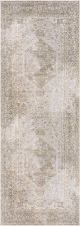 Gael Cream Washable Area Rug - Ornate Home