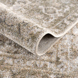 Gael Cream Washable Area Rug - Ornate Home