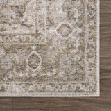 Gael Cream Washable Area Rug - Ornate Home