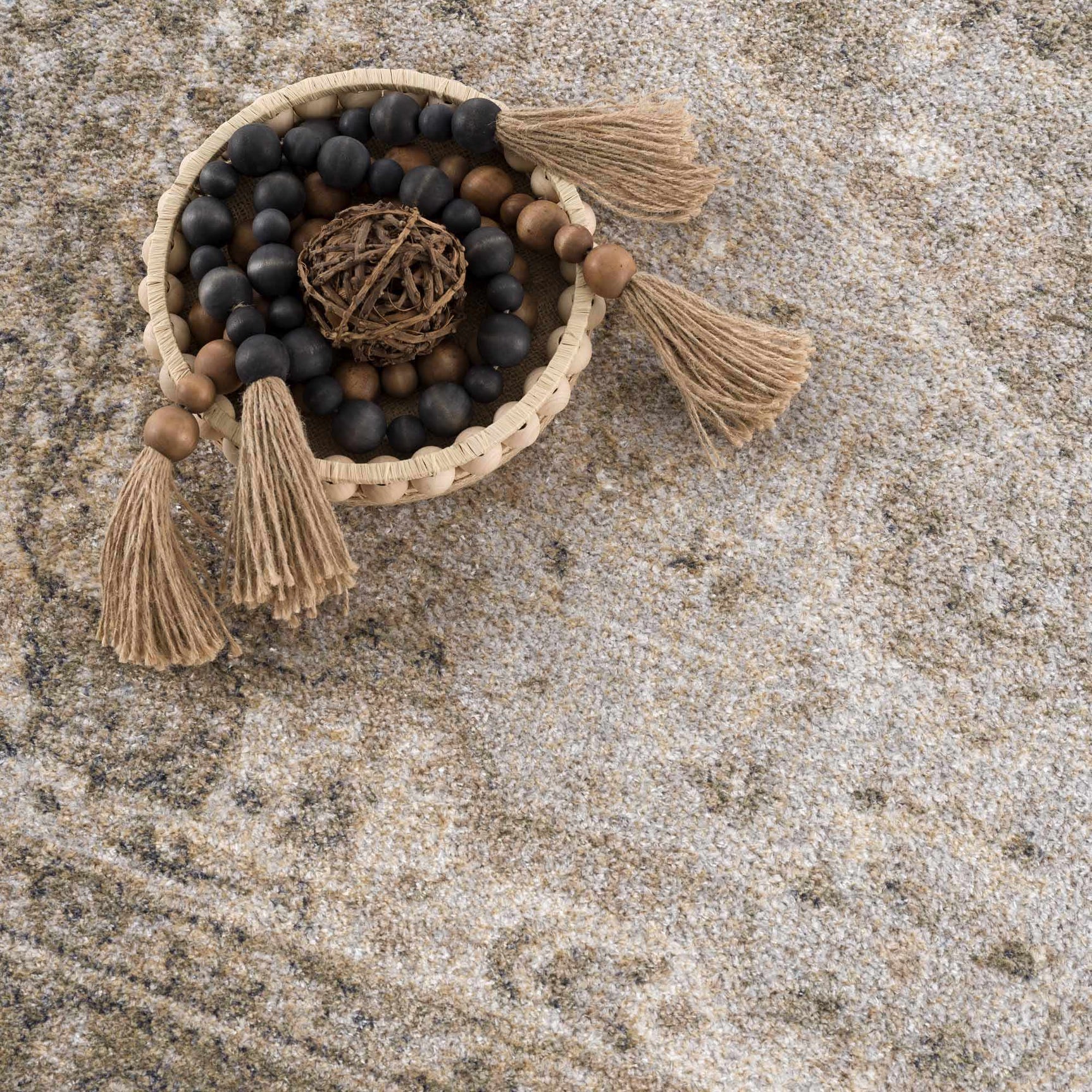 Gael Cream Washable Area Rug - Ornate Home