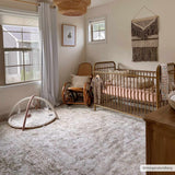 Gael Cream Washable Area Rug - Ornate Home