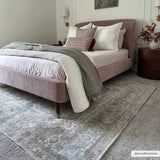 Gael Cream Washable Area Rug - Ornate Home