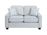 Gael Gray Loveseat - Ornate Home