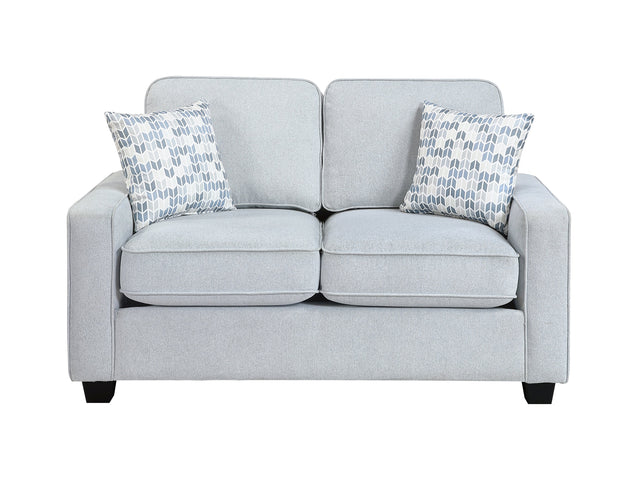 Gael Gray Loveseat - Ornate Home