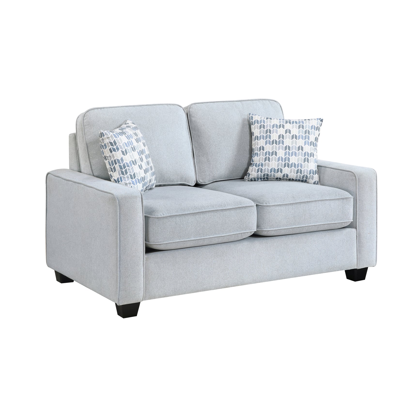 Gael Gray Loveseat - Ornate Home