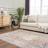 Gael Rust Boutique Washable Rug - Clearance - Ornate Home