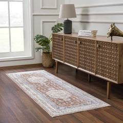 Gael Rust Boutique Washable Rug - Clearance - Ornate Home