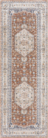 Gael Rust Boutique Washable Rug - Clearance - Ornate Home