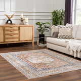 Gael Rust Boutique Washable Rug - Clearance - Ornate Home