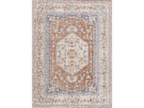 Gael Rust Washable Area Rug - Ornate Home