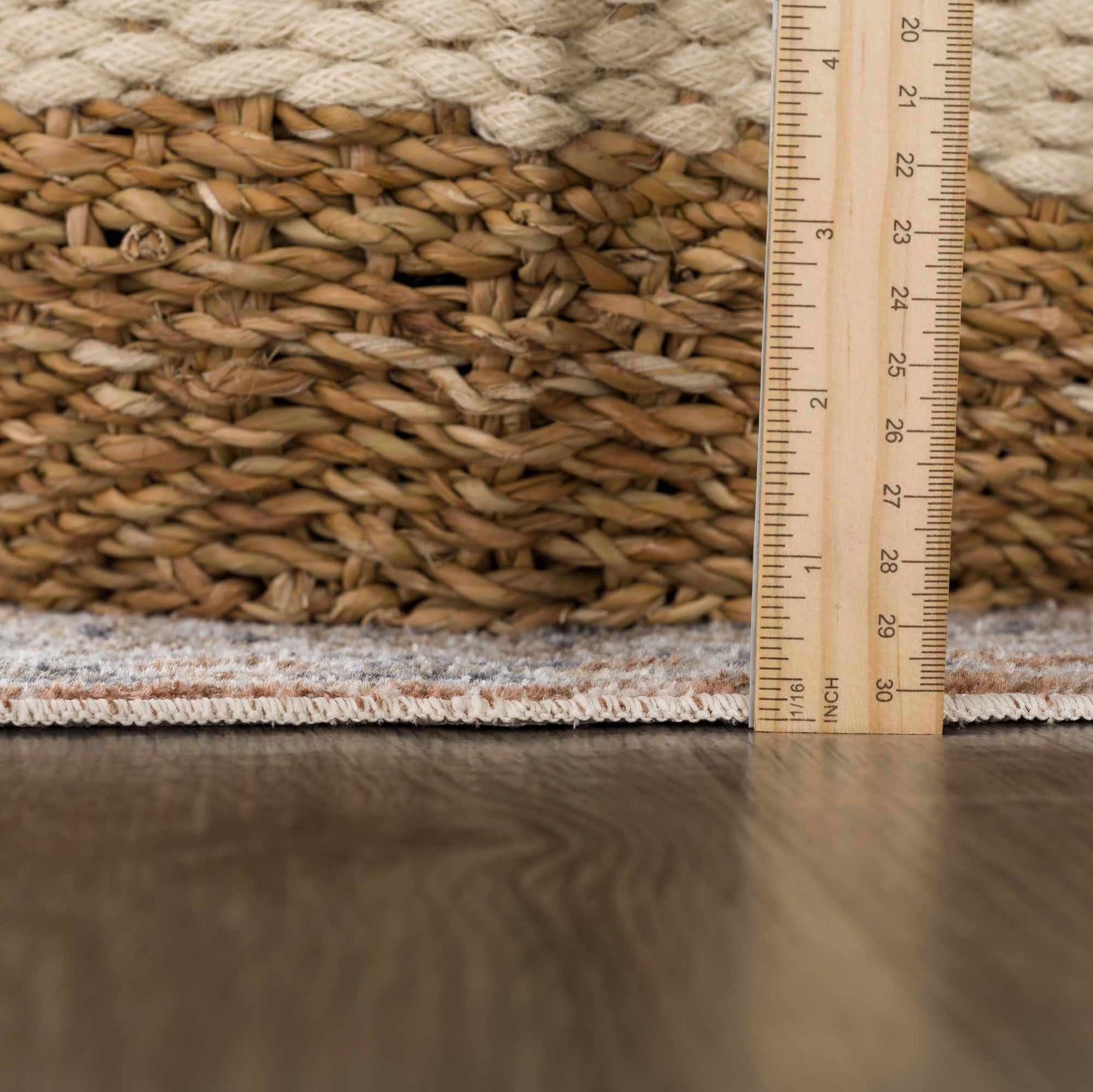 Gael Rust Washable Area Rug - Ornate Home