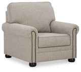 Gaelon Dune Chair and Ottoman (Online Special Price) - Ornate Home