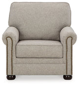 Gaelon Dune Chair and Ottoman (Online Special Price) - Ornate Home