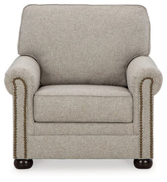 Gaelon Dune Chair and Ottoman - Ornate Home