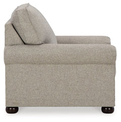 Gaelon Dune Chair and Ottoman - Ornate Home