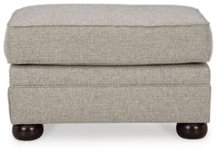 Gaelon Dune Chair and Ottoman - Ornate Home
