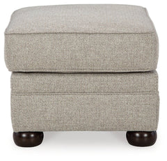 Gaelon Dune Chair and Ottoman - Ornate Home