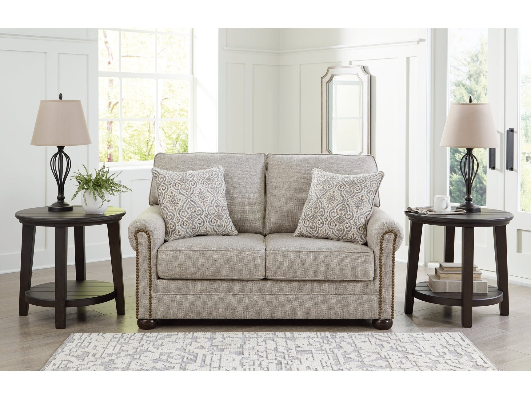 Gaelon Dune Loveseat (Online Special Price) - Ornate Home