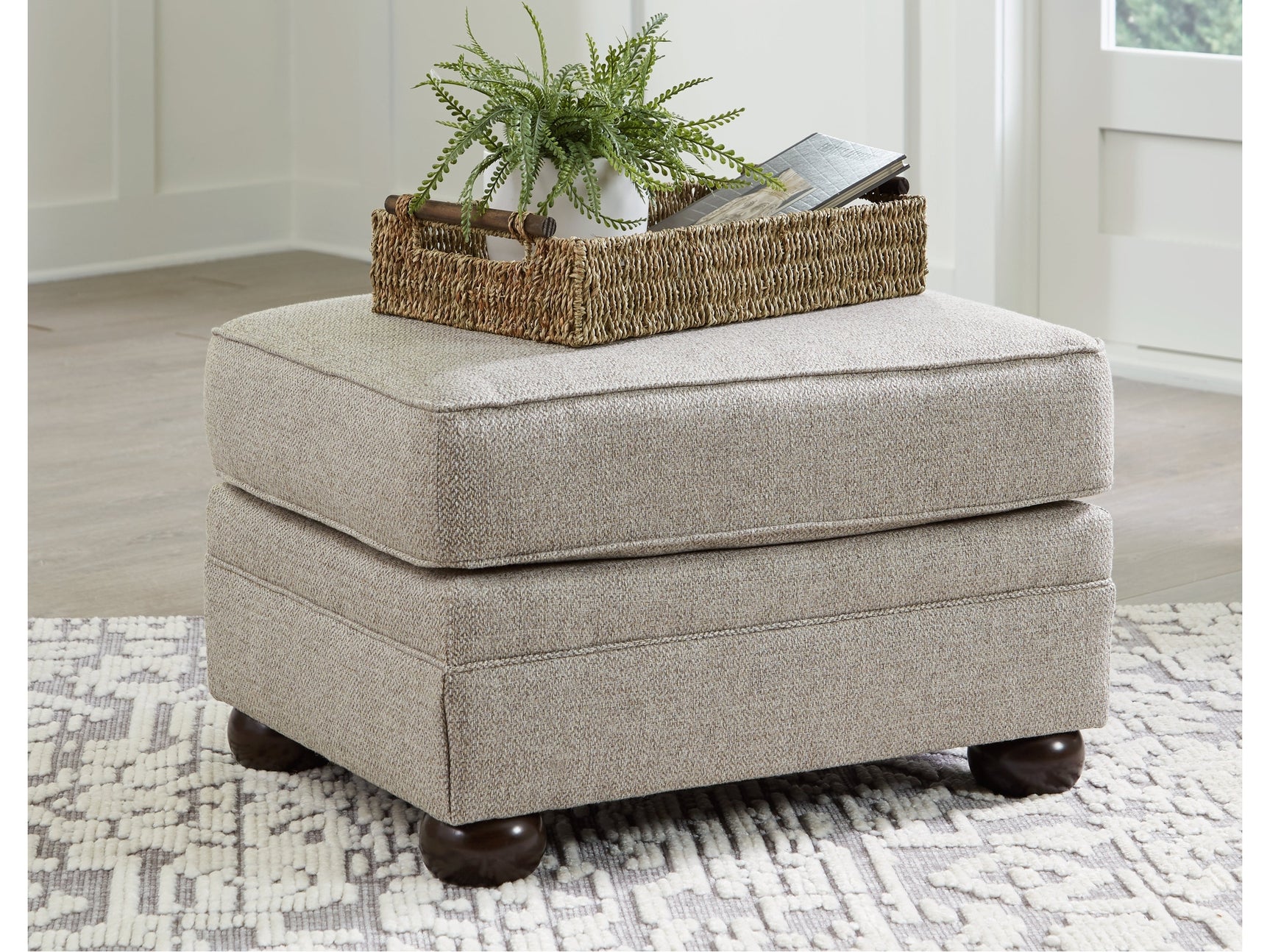 Gaelon Dune Ottoman (Online Special Price) - Ornate Home