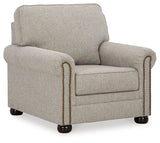 Gaelon Dune Sofa, Loveseat, Chair and Ottoman - Ornate Home