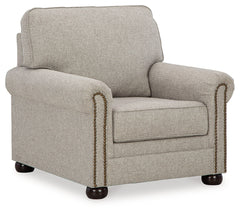 Gaelon Dune Sofa, Loveseat, Chair and Ottoman - Ornate Home