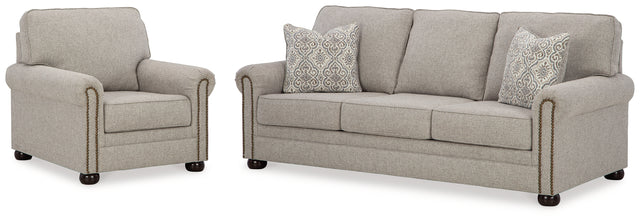 Gaelon Dune Sofa and Chair - Ornate Home