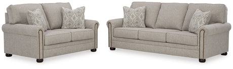 Gaelon Dune Sofa and Loveseat - Ornate Home