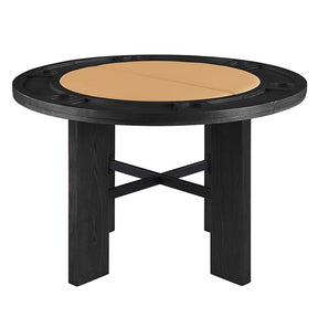 Gaetani Black Game Table - Ornate Home