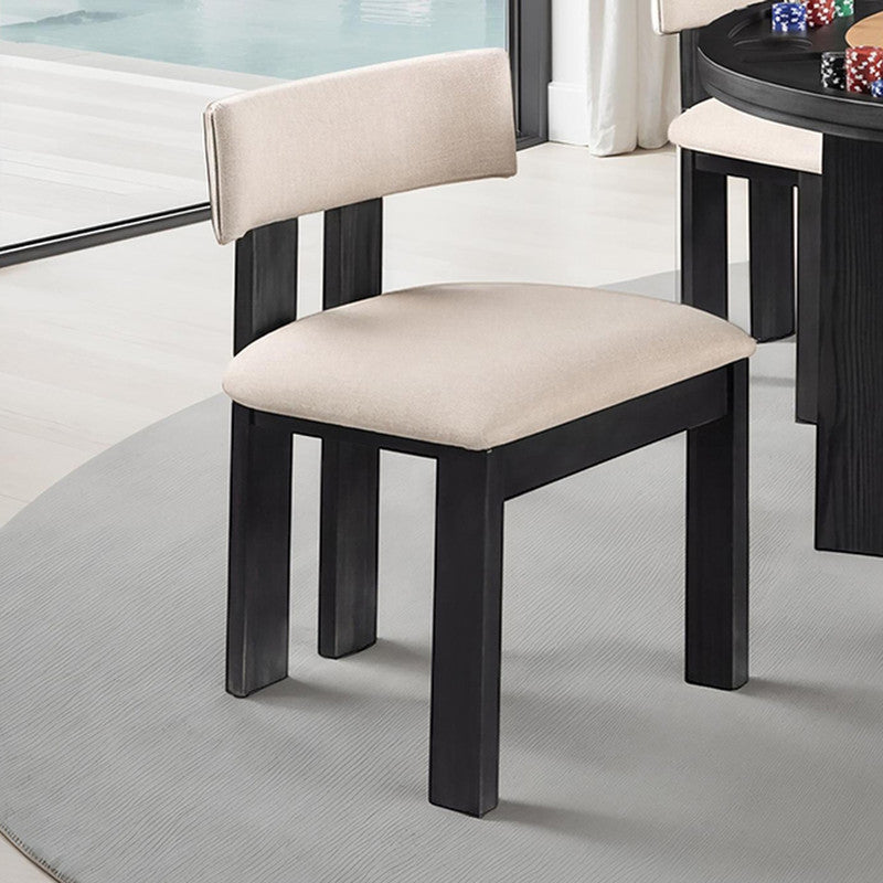 Gaetani Black Side Chair (Set of 2) - Ornate Home