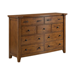 Gage Chestnut 9-Drawer Dresser - Ornate Home