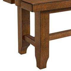 Gage Chestnut Dining Bench - Ornate Home