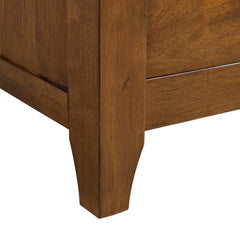 Gage Chestnut Dresser & Mirror Set