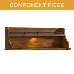Gage Chestnut Hutch with Light