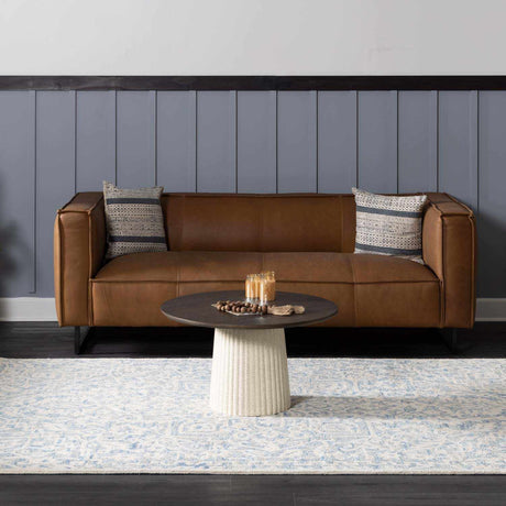 Gagebrook Blue Wool Area Rug - Ornate Home