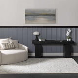 Gagebrook Blue Wool Area Rug - Ornate Home