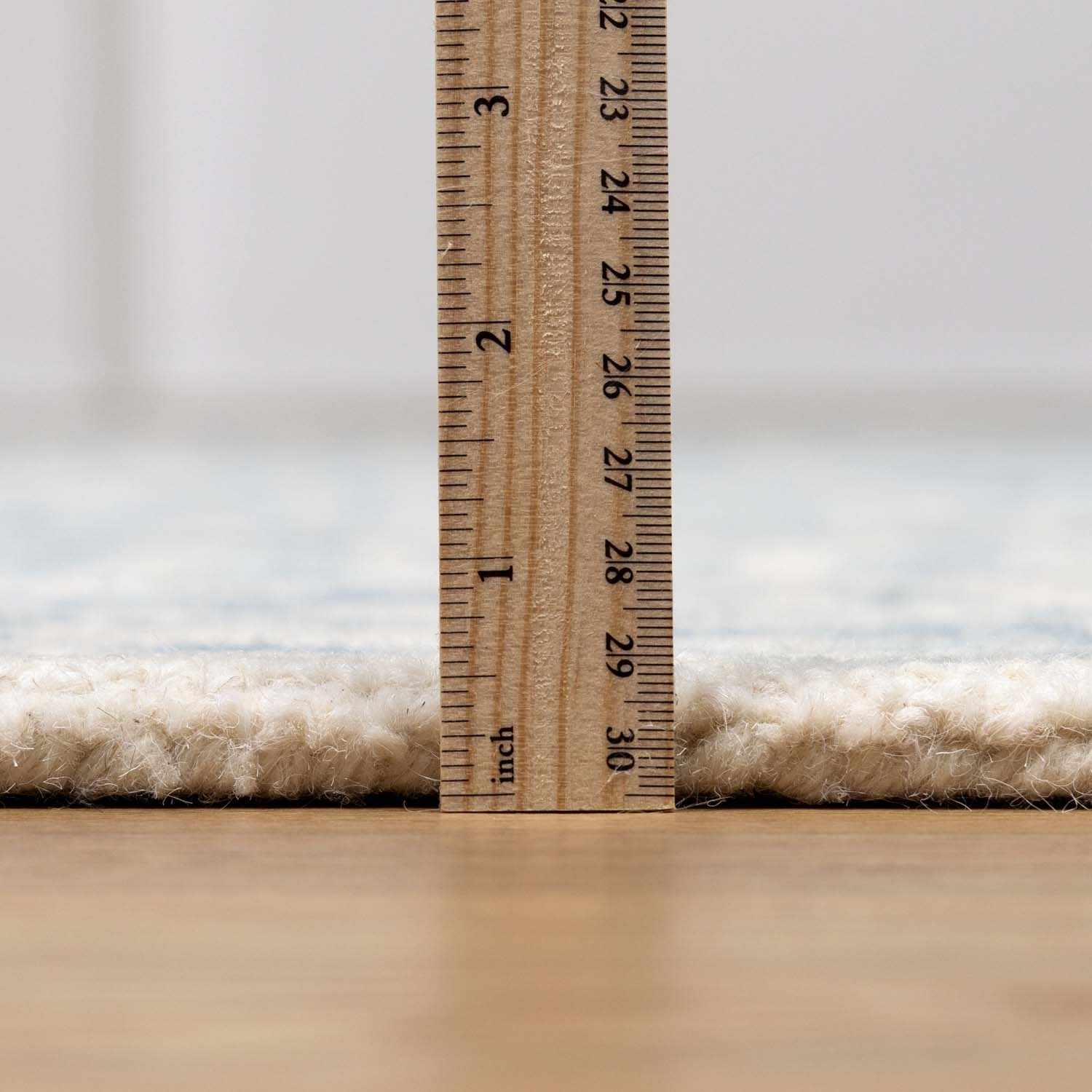 Gagebrook Blue Wool Area Rug - Ornate Home