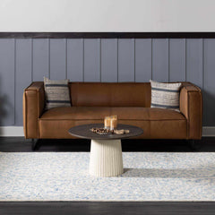 Gagebrook Blue Wool Area Rug - Ornate Home