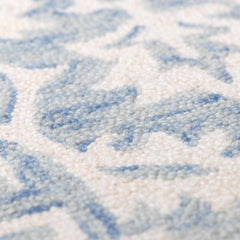Gagebrook Blue Wool Area Rug - Ornate Home