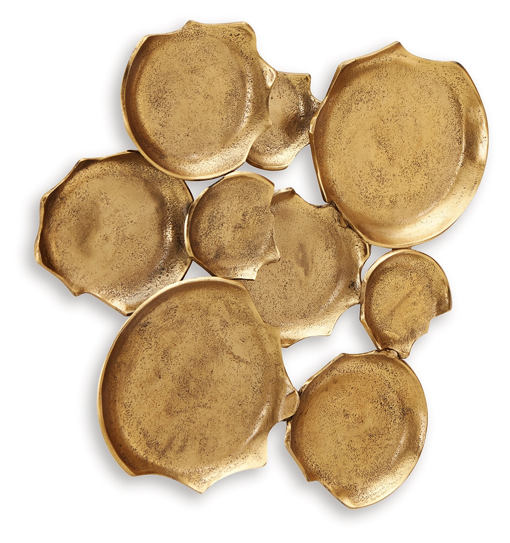Gageton Antique Gold Finish Wall Decor (Online Special Price) - Ornate Home