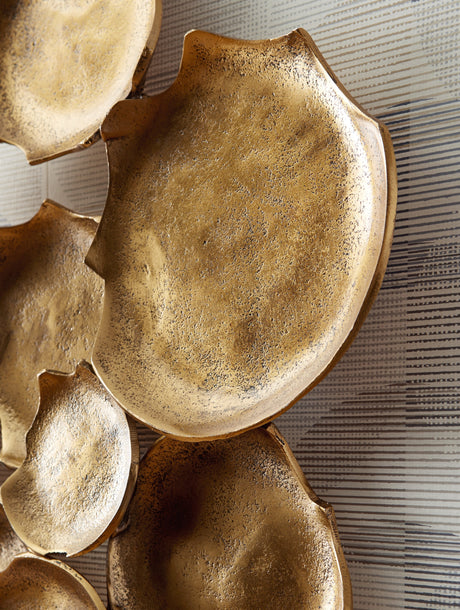 Gageton Antique Gold Finish Wall Decor - Ornate Home