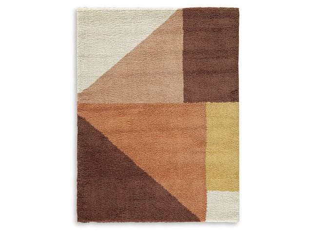 Gailmore Cream/Pink/Ocher 5' x 7' Rug (Online Special Price) - Ornate Home