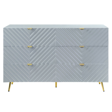 Gaines Gray Dresser - Ornate Home